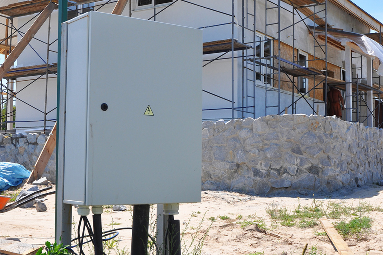 Baustrom bei Dendl Elektro GbR in München
